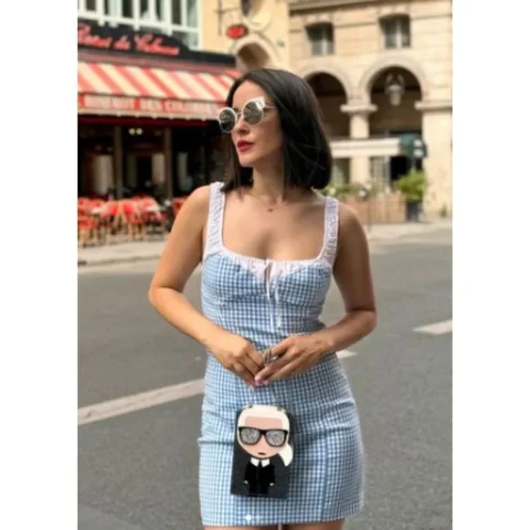 ZARA - GINGHAM DRESS ワンピース Zara | Dresses | Zara Combination Gingham Dress | Poshmark